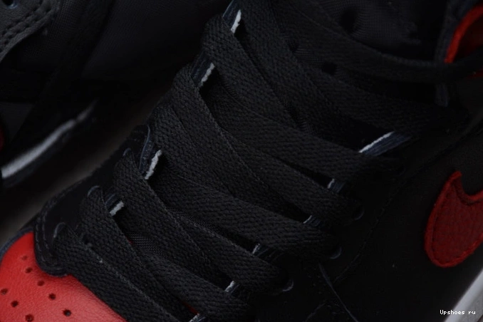  Banned High Retro 555088-001 OG Jordan 1 Air Black Red Bred 0930